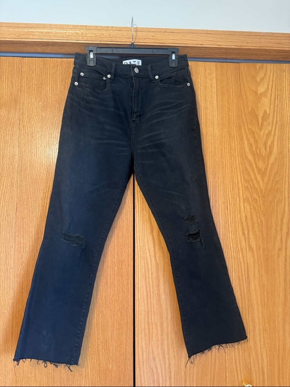 DAZE Distressed bootcut Jeans